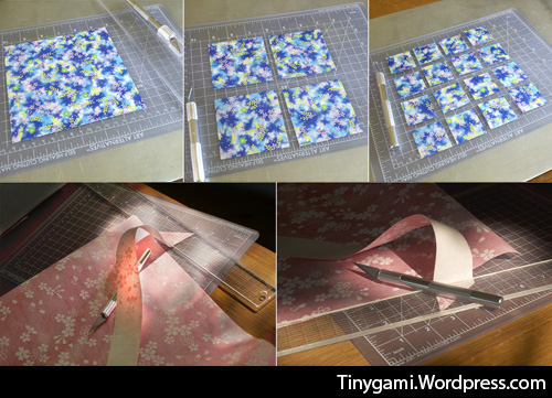 cutting-origami-paper-miniature-folding