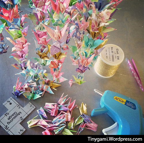 how-to-hang-origami-cranes